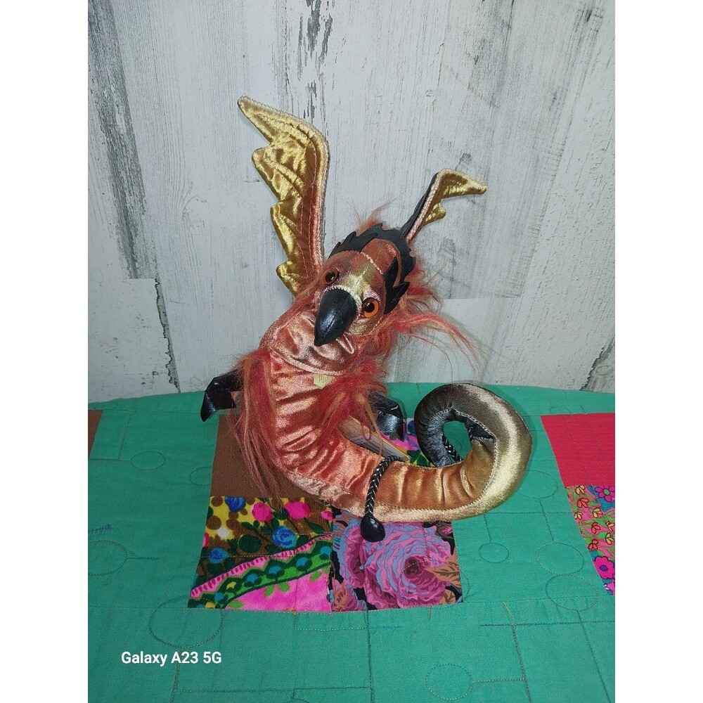 Folkmanis Phoenix Dragon Wristlet Finger Puppet